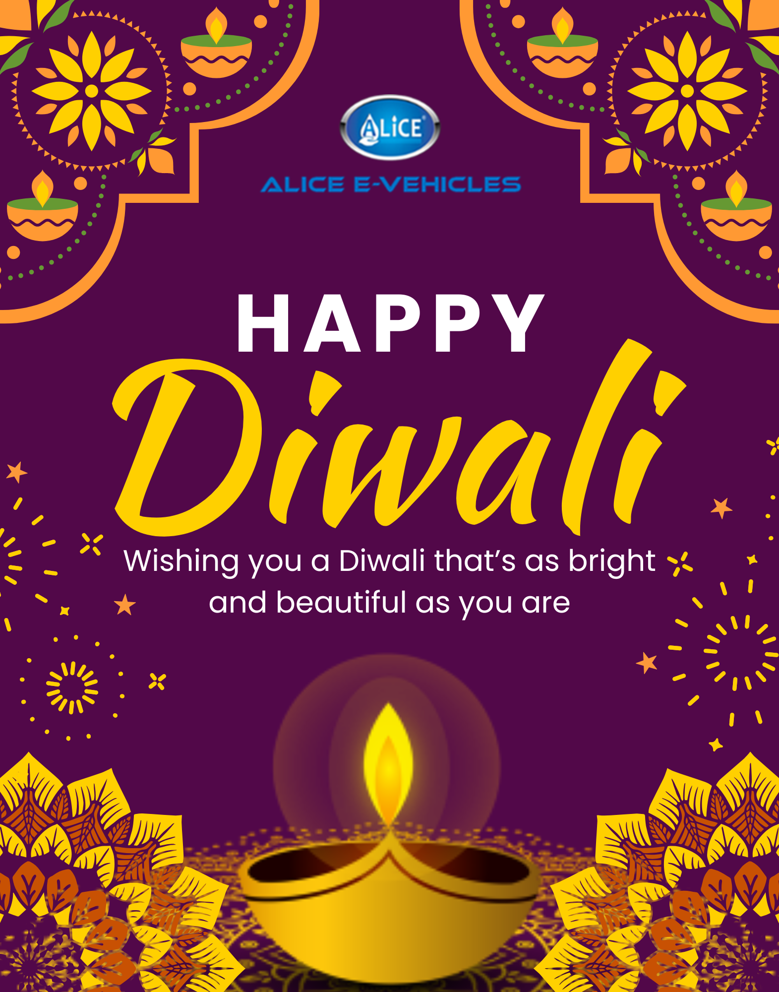 Happy Diwali Poster